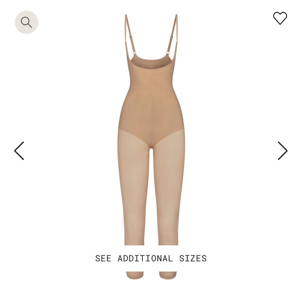 EVERYDAY SCULPT OPEN BUST CATSUIT 
CLAY - XS